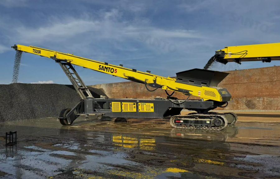Tracked Radial Stacker Price and Supplier