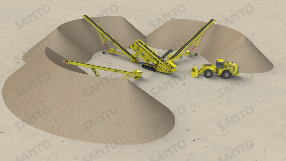 Mobile Stackers Compared to Loaders in Mining Stockpiling
