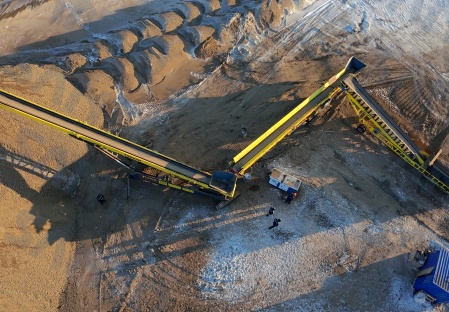 Mobile Conveyors for Stacking in Kazakhstan
