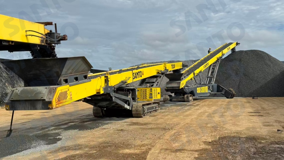 Application of Mobile Conveyors in Stockpiling Operations