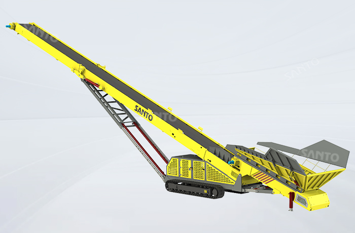 Low Feeder Track Stacker