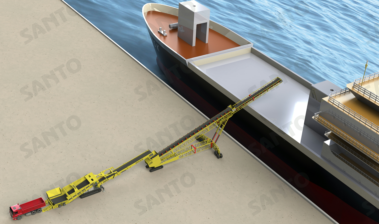 Mobile Ship Loader for Coal River Terminal