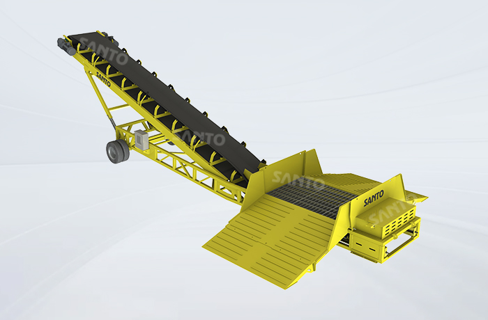 Mobile Truck Unloader for Grain Terminal